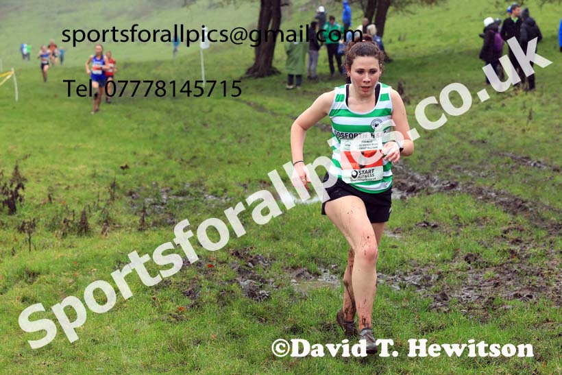 Womens Senior and Womens Masters 2023 NECAA Cross Country Relays, Thornley Hall Farm, Peterlee, County Durham. Photo: David T. Hewitson/Sports for All Pics
